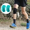 Unique Bargains Sporting Protective Flexible Knee Support Compression Sleeve Brace for Football Volleyball 1 Pair - 2 of 4