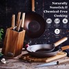 Alva Forest 12” Carbon Steel Wok, Pre-Seasoned with Natural Mineral Oil, Natural Nonstick, Compatible with All Stovetops & Induction Safe - 4 of 4