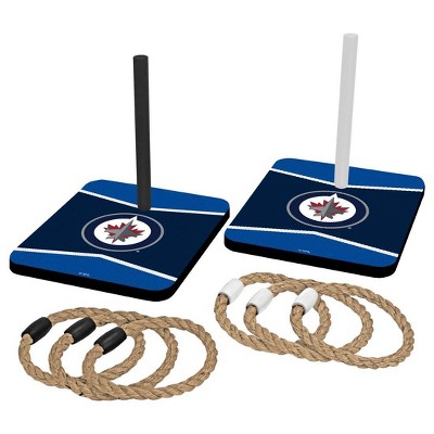 NHL Winnipeg Jets Quoits Ring Toss Game Set