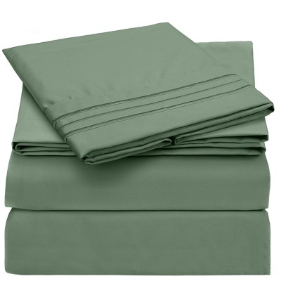 4 Piece Microfiber Sheet Set - Mellanni