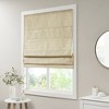 Aberdeen Printed Faux Silk Room Darkening Cordless Roman Blinds and Shade Taupe - image 2 of 4