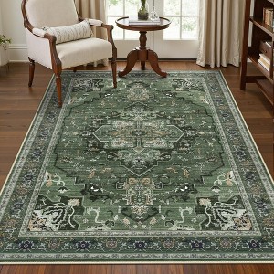 Abynow Medallion Faded Persian Indoor Area Rug - 1 of 4