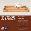 John Boos Au Jus Rectangular Wide Reversible Cutting/Carving Board with Juice Groove & Integrated Handles - 4 of 4