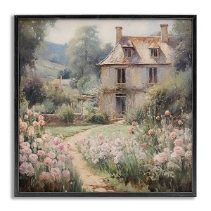 Stupell Industries French Garden Cottage, 17" x 17" - 1 of 4