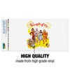 The Wizard Of Oz Yellow Brick Road Automotive Bumper Sticker - 3 of 4