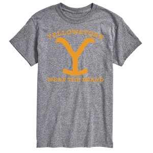 Men's - Yellowstone - Wear The Brand Y Short Sleeve Graphic T-Shirt - 1 of 4