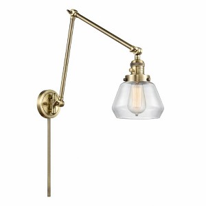 Fulton - 1 Light Double Extension Swing Arm Wall Sconce In Industrial Style-30 Inches Tall and 8 Inches Wide - 1 of 1