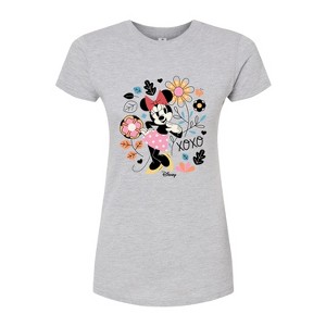 Women's - Disney - Minnie Xoxo Juniors Fitted Graphic T-Shirt - 1 of 3