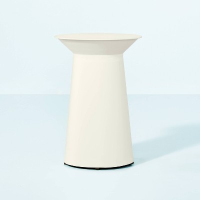Metal Drum Accent Table - Cream - Hearth & Hand™ with Magnolia
