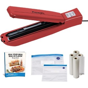 PowerXL Duo NutriSealer Food Vacuum Sealer Machine with Vacuum Seal Bags Refurbished - 1 of 4