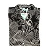 Mio Marino Mens Casual Button-Down Hawaiian Short Sleeve Shirt - 4 of 4