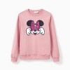 PATPAT Disney Mickey and Friends Mommy And Me 1pc Cotton Minnie Mouse Bowknot Long-sleeve Sweatshirt/Jumpsuit - 2 of 4