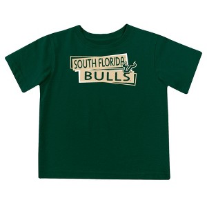 NCAA South Florida Bulls Toddler Boys' 2pk Short Sleeve and Long Sleeve T-Shirts - 1 of 4