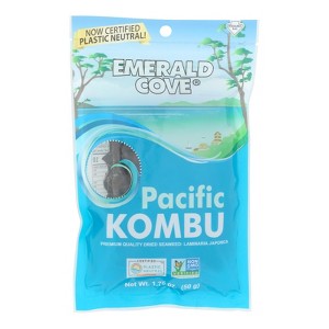 Emerald Cove Sea Vegetables - Pacific Kombu - Silver Grade - Case of 6 - 1.76 oz - 1 of 3