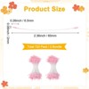 Unique Bargains Rope Resin Multipurpose Use Flower Stamens 2.36 x 0.12 Inch - 3 of 4