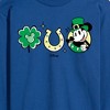 Men's - Disney - Mickey St Patricks Icons Long Sleeve Graphic T-Shirt - 2 of 4