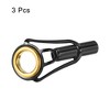 Unique Bargains Stainless Steel Ring Guide Fishing Rod Tip Repair Kits 3 Pcs - 3 of 4