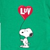 Boys' - Peanuts - Snoopy Luv Short Sleeve Graphic T-Shirt - 2 of 4