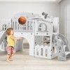 8-in-1 Kids Slide Set ¨C All-in-One Toddler Playset for Indoor & Outdoor Fun - 2 of 4