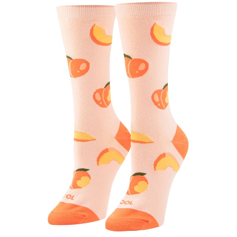 Cool Socks, Cute Fun Fruit Print Novelty Crew Socks for Women, 1 of 6