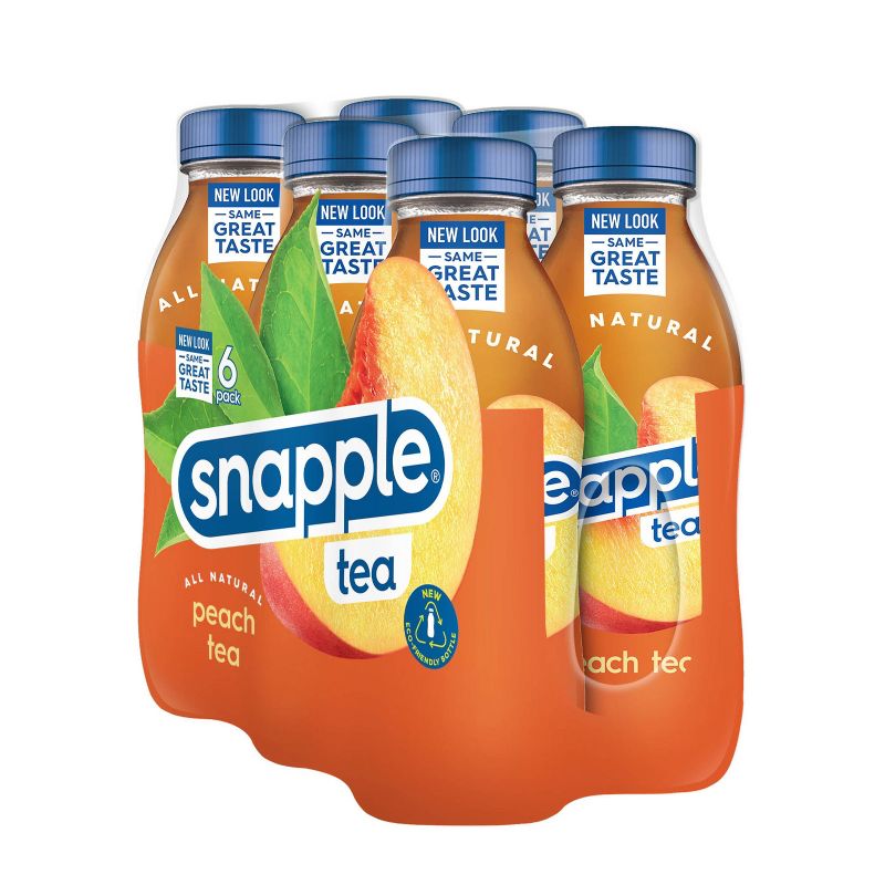 Snapple Peach Tea - 6pk/16 fl oz Bottles, 6 of 11