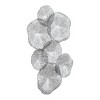 Uttermost Ripley Pewter Metal Wall Art – Layered Lotus Leaf Design in Metallic Finish, 47" W x 31" H - 3 of 4