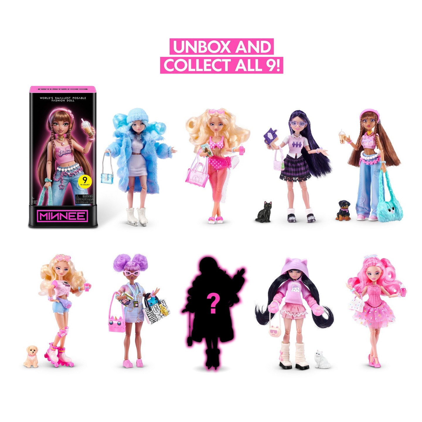 Детская кукла Minnee Core Fashion Doll Series - 1 — фото 3