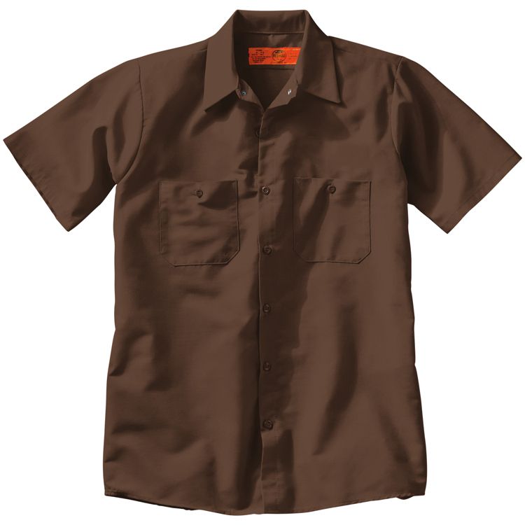 Red Kap Men's Short Sleeve Industrial Work Shirt, 3 of 3