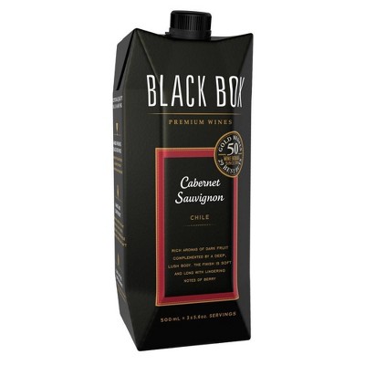 black box red wine