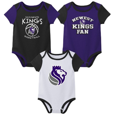 Infant Royal/Gold/Gray Golden State Warriors Slam Dunk 3-Piece Bodysuit Set