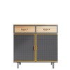 31.5'' Wide Buffet Cabinet Sideboard Cabinet With 2 Doors & 2 Drawers, Easy Assembly Accent Cabinet - 2 of 4
