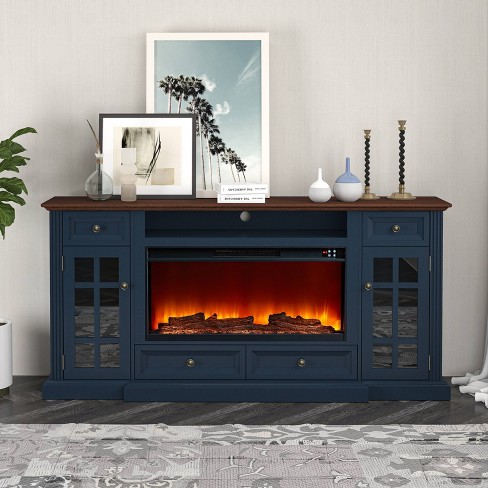 Target fireplace tv stand on sale