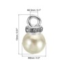 Unique Bargains Beautiful Designer DIY Jewelry Making Faux Pearl Pendants 100 Pcs - 2 of 4