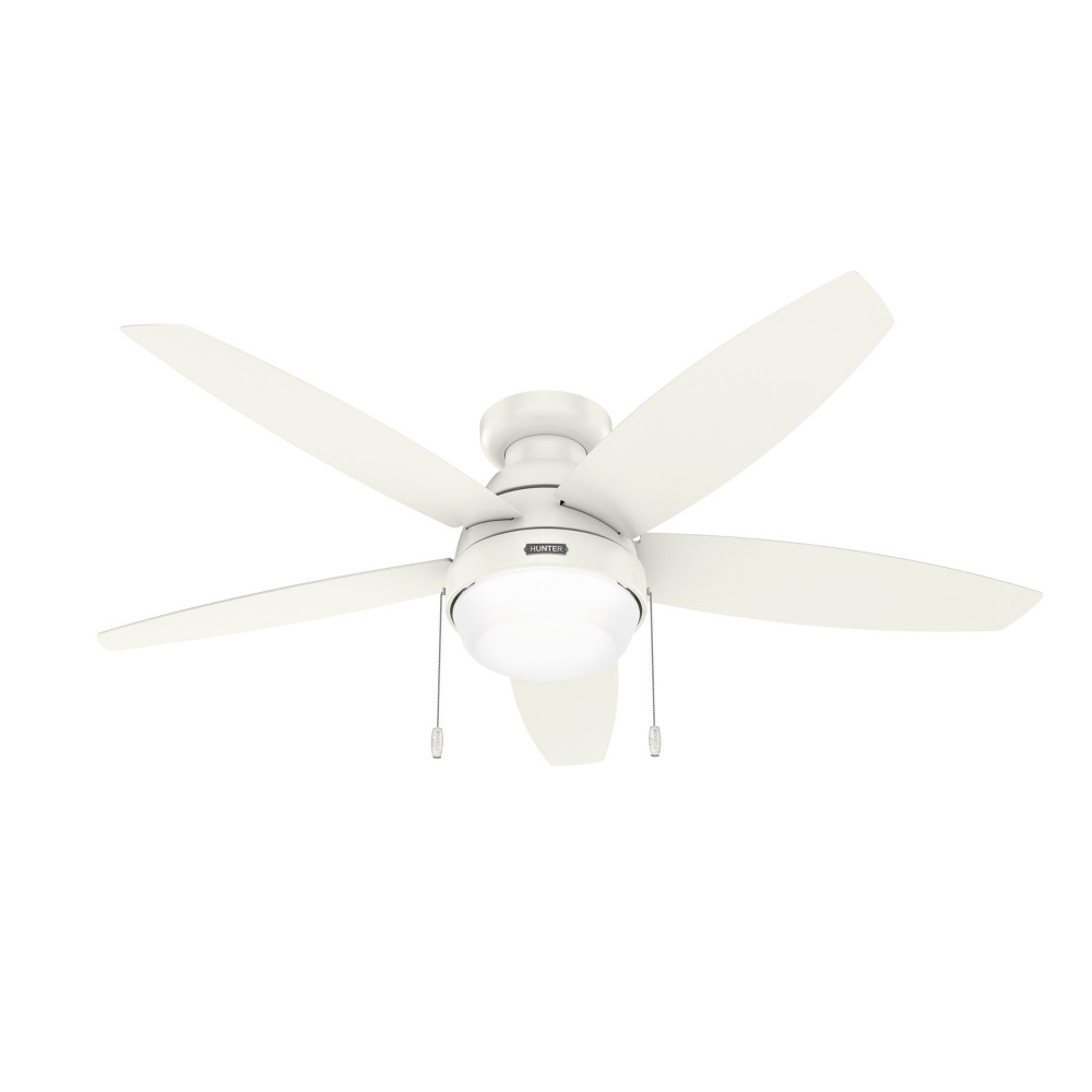Photos - Air Conditioner 52" Lilliana Low Profile Ceiling Fan with Light Kit and Pull Chain (Includ