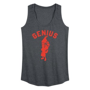 Women's - Jimmy Neutron - Boy Genius Graphic Racerback Tank - 1 of 4