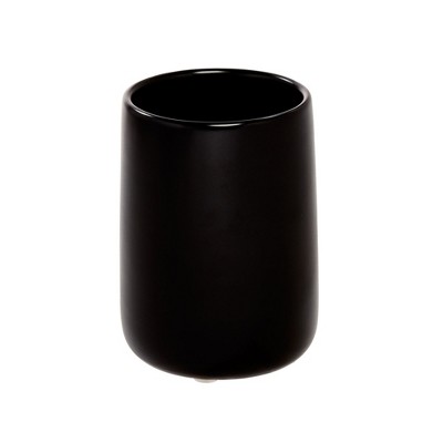 iDesign Eco Vanity Ceramic Tumbler - Matte Black
