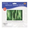 Beistle Pkgd 1-Ply Metallic Fringe Drape, 15" x 10', (1/Pkg) - 3 of 4