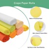 Unique Bargains Durable Soft Flexible Colorful Crepe Paper Variety of Colors 2 Pcs - 2 of 4