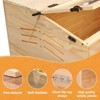 Hamster Cage, Chewproof Wooden Guinea Pig Cages, Mice and Rat Habitat with Openable Top & Transparent Acrylic Sheets - 3 of 4