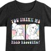 Girls' - Disney - You Think We Need Rescuing Fitted Short Sleeve Graphic T-Shirt - 2 of 4