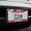 Miami University School Logo Full Size Standard License Plate Metal Frame - 2 of 4