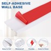 Unique Bargains PVC Self-Adhesive Home Decorative Protective Wall Molding Trim - 3 of 4
