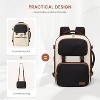 40L TSA Carry On Travel Backpack for Women & Men, Fits 17 Inch Laptop, Waterproof with Detachable Crossbody Bag - 3 of 4
