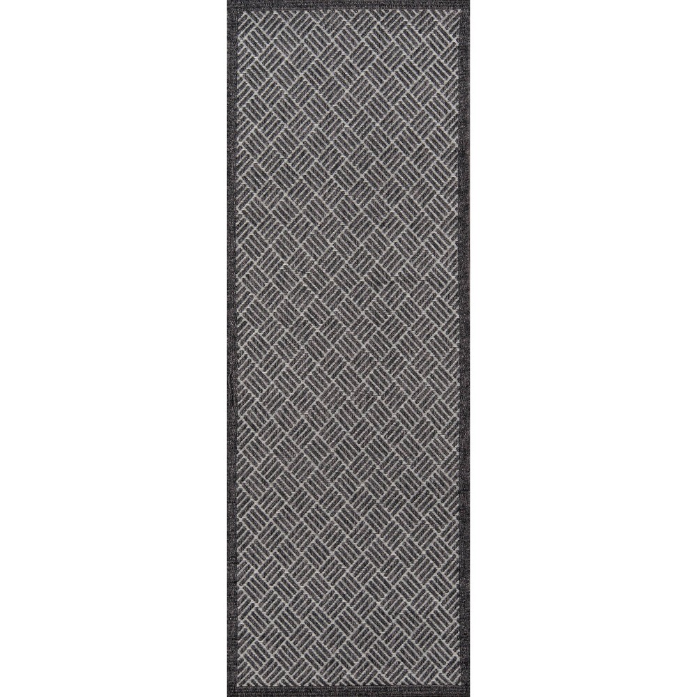  Runner Como Cedar Rug Black