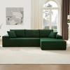 Modular Sectional Sofa Set, Modern Minimalist Style L-Shape Fabric Couch, Free Combination Upholstered Sleeper Sofa For Living Room, Bedroom, Salon - 3 of 4