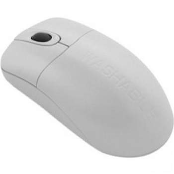 Seal Shield Silver Storm Wireless Medical Mouse - AES128 Encryption - Optical - Wireless - Radio Frequency - 2.40 GHz - White - USB - 1000 dpi