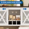 Console Table Coffee Bar Cabinet Farmhouse Entryway Sofa Table with Open Storage Shelf - 4 of 4