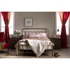 HomeStock Cottage Metal Platform Bed, Queen, Brown - 3 of 3