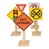 Creative Minds Deluxe International Traffic Signs with Wooden Bases - 3 of 4