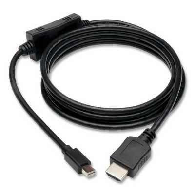 Tripp Lite Mini DisplayPort/Thunderbolt to HDMI Cable Adapter, 6 ft, Black